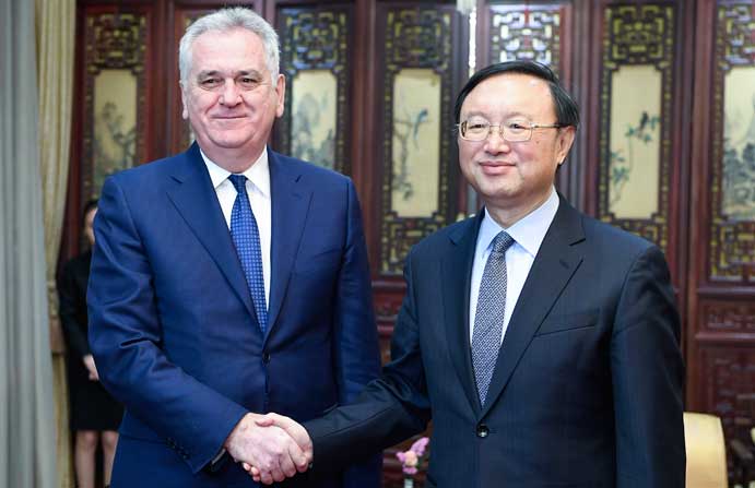 Council President Nikolić meets International Trade Representative and Vice Minister of Commerce of P. R. China