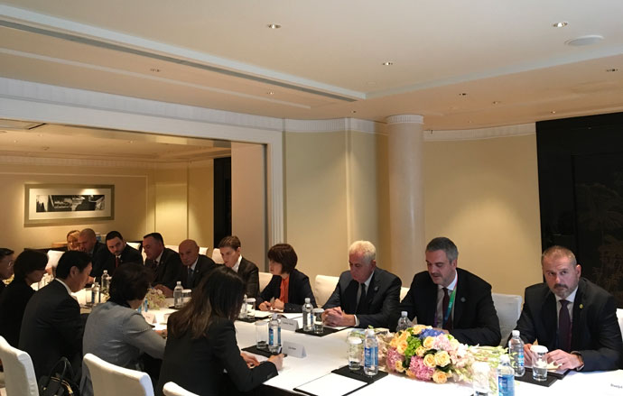  Council President Nikolić in meeting with the leadership of China’s Huawei, Bank of China and HBIS 