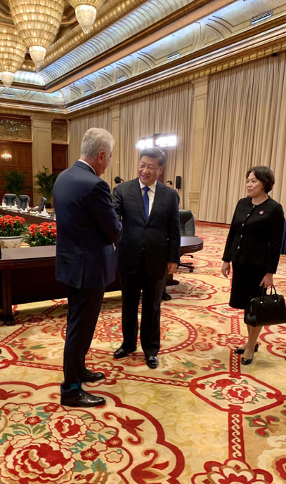  Council President Nikolić talks to President of PR China Xi Jinping 