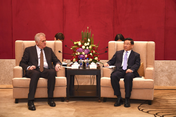  Council President Nikolić talks to top Fujian leadership and representatives of the Province’s major companies 