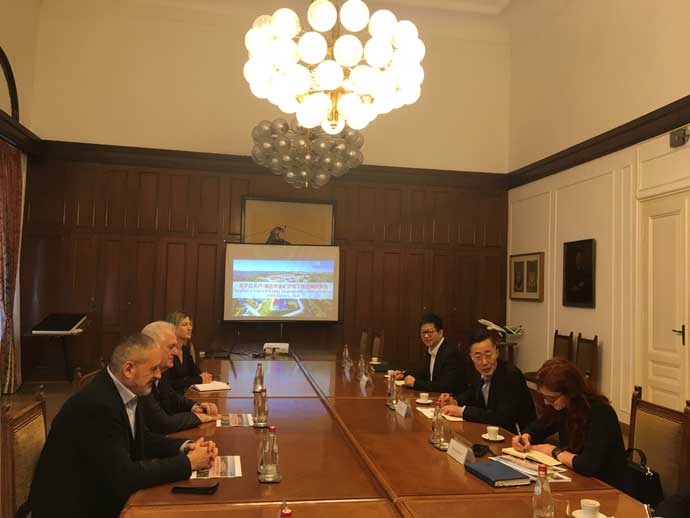  Sastanak predsednika Nacionalnog saveta sa generalnim menadžerom kompanije Serbia Zijin Minig 